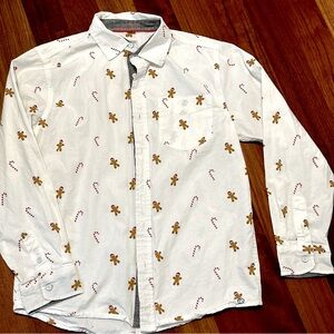 Free Planet Christmas holiday shirt - boys 14/16 - kids Santa outfit Xmas party